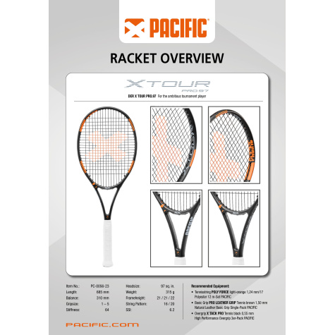 PACIFIC X TOUR PRO 97 315